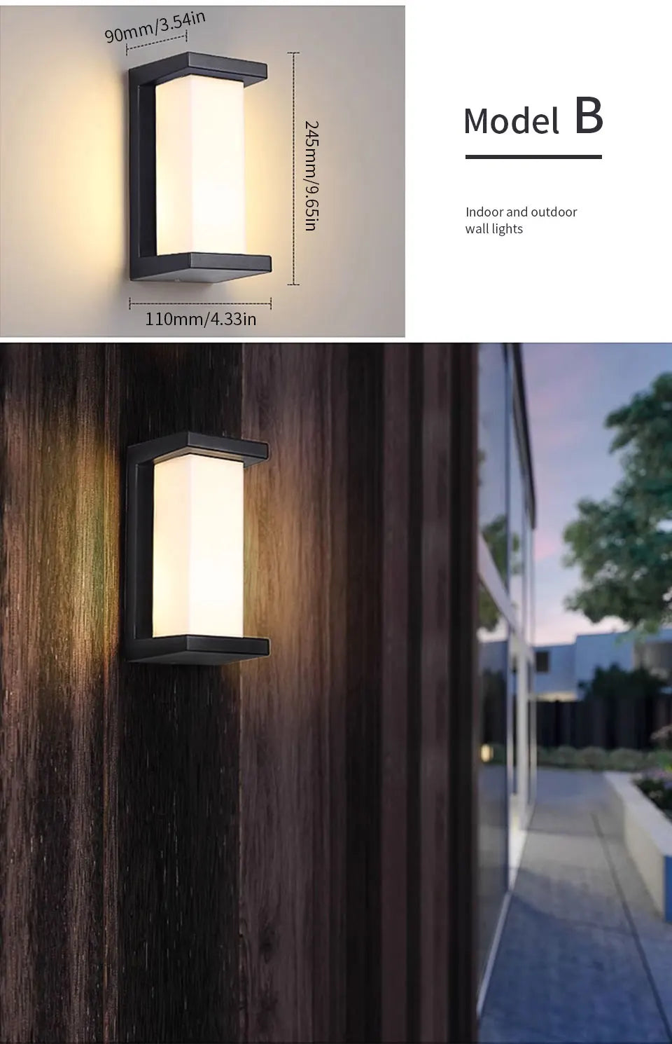 Smart Motion Sensor Outdoor Lights
