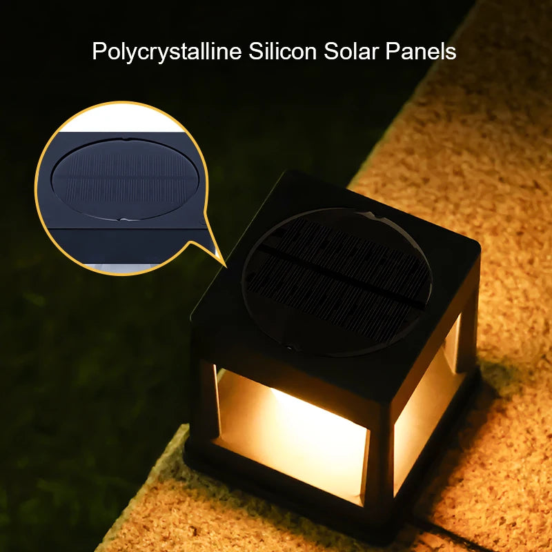 Solar Cube Lamps