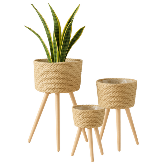 Woven Standing Legs Pot