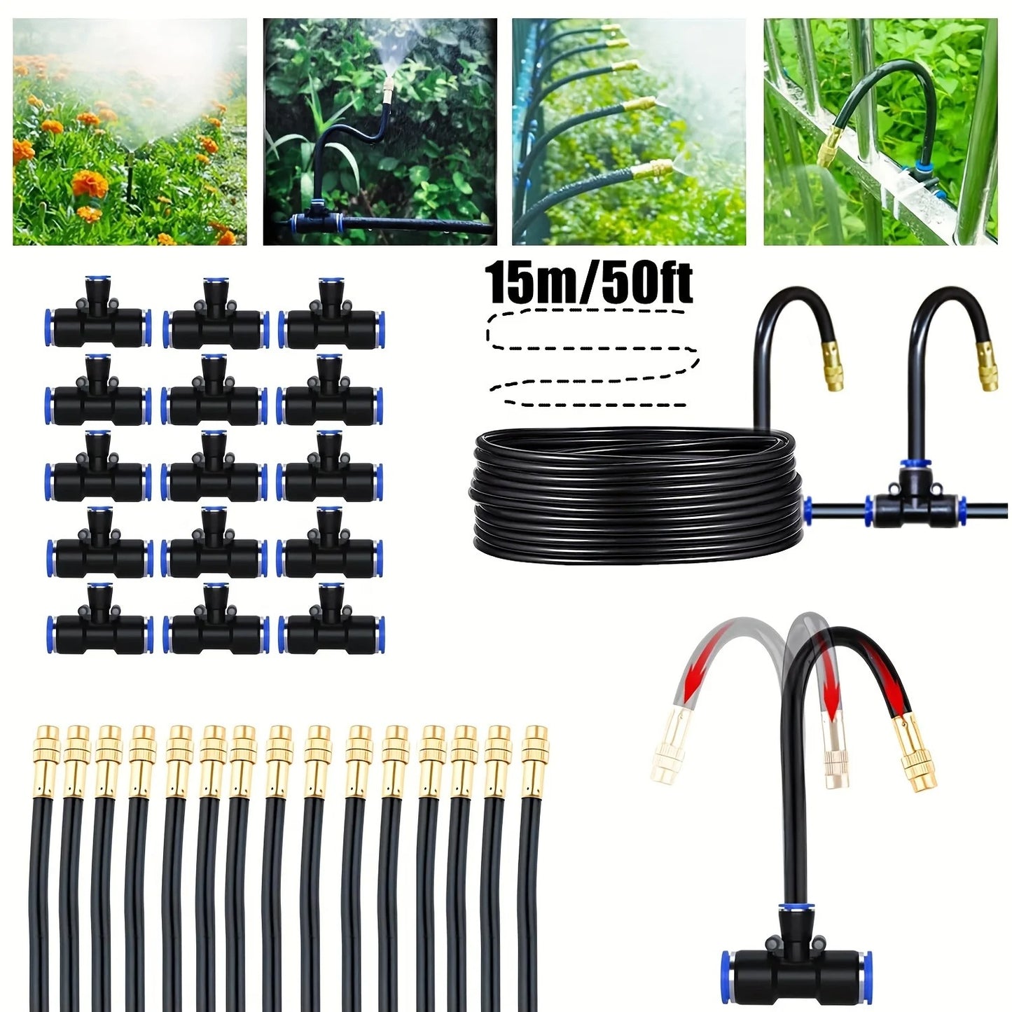 360° Greenhouse Watering Kit